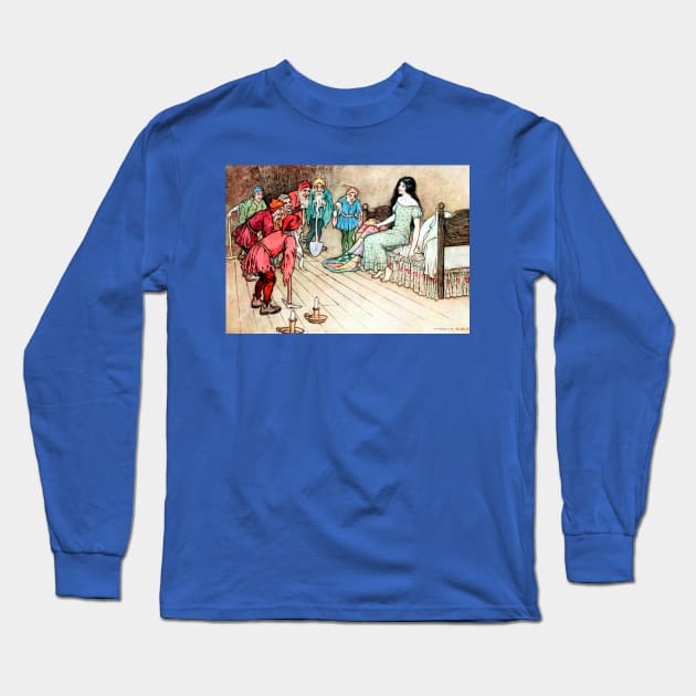 Snowdrop - Warwick Goble Long Sleeve T-Shirt by forgottenbeauty